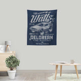 Giga Watts Garage - Wall Tapestry