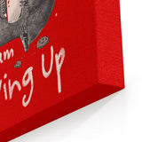 Giving Up Xmas - Canvas Print