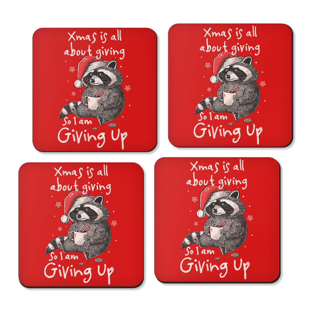 Giving Up Xmas - Coasters