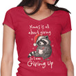 Giving Up Xmas - Women's V-Neck