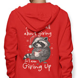 Giving Up Xmas - Hoodie