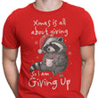 Giving Up Xmas - Men's Apparel