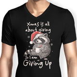 Giving Up Xmas - Men's V-Neck