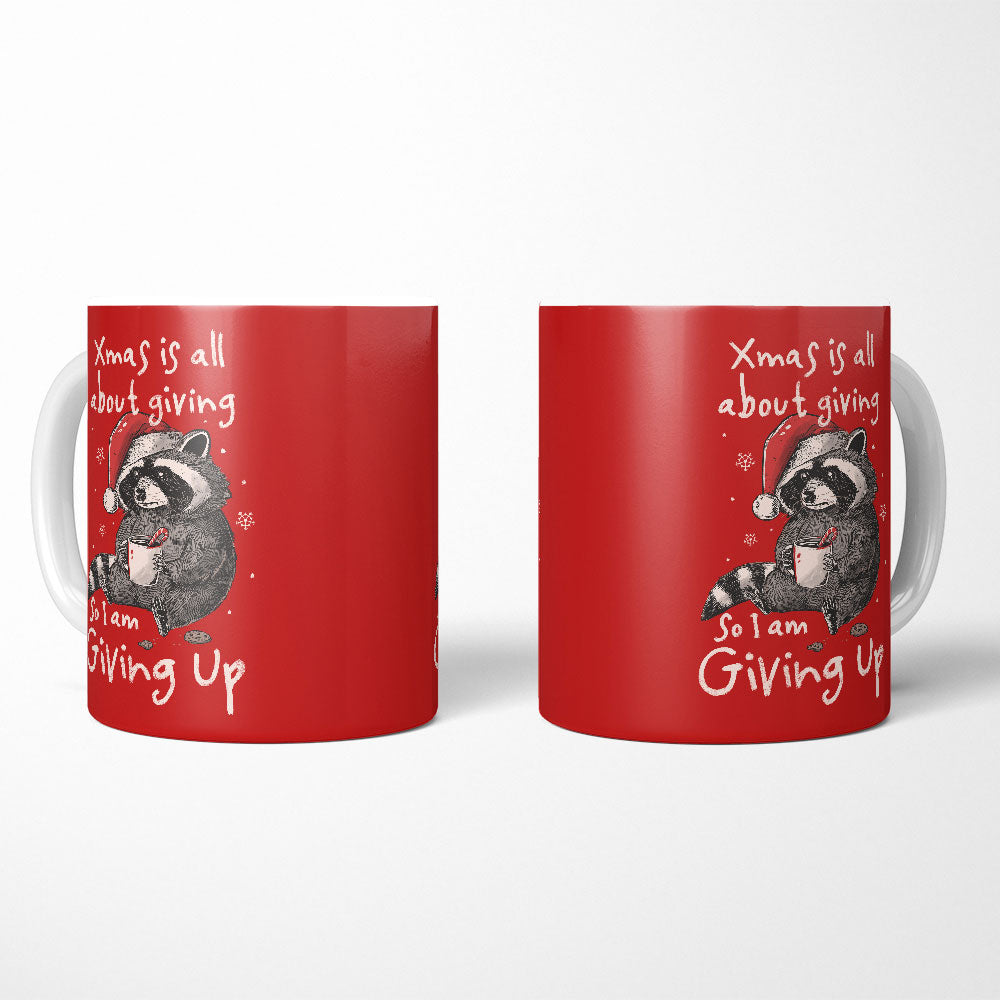 Giving Up Xmas - Mug