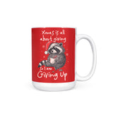 Giving Up Xmas - Mug