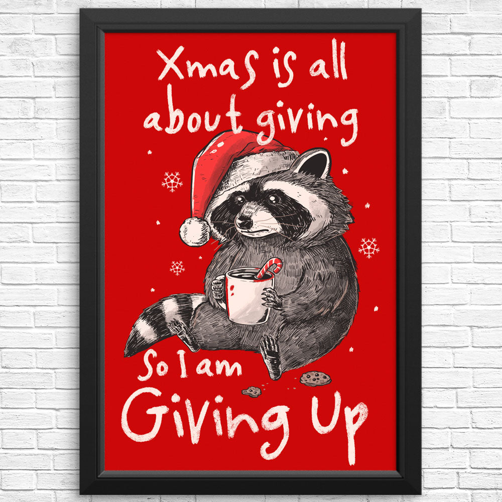 Giving Up Xmas - Posters & Prints