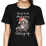 Giving Up Xmas - Women's Apparel