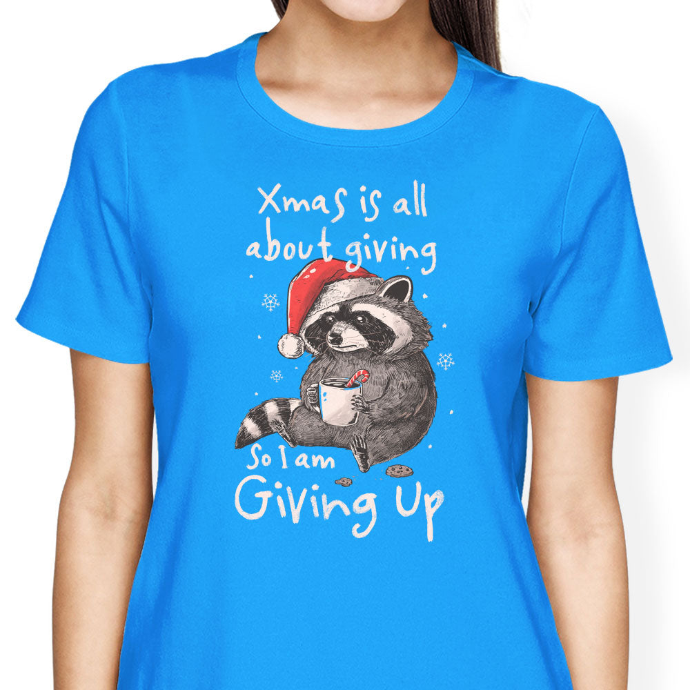 Giving Up Xmas - Women's Apparel