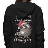 Giving Up Xmas - Hoodie