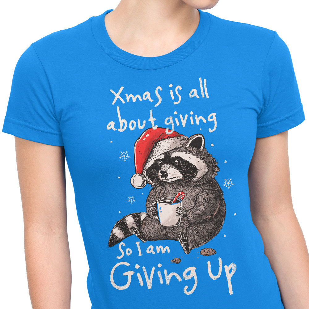 Giving Up Xmas - Women's Apparel