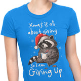 Giving Up Xmas - Women's Apparel