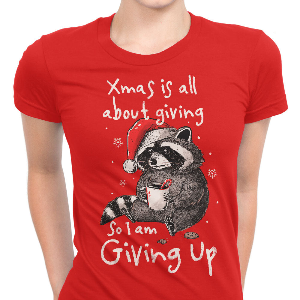Giving Up Xmas - Women's Apparel