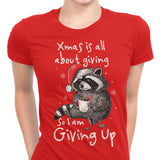 Giving Up Xmas - Women's Apparel