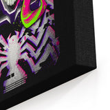 Glitched Symbiote - Canvas Print
