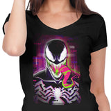 Glitched Symbiote - Women's V-Neck