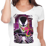 Glitched Symbiote - Women's V-Neck
