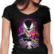 Glitched Symbiote - Women's V-Neck