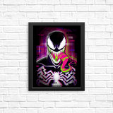Glitched Symbiote - Posters & Prints