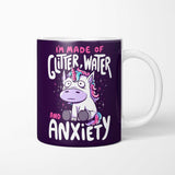 Glitter, Water, and Anxiety - Mug