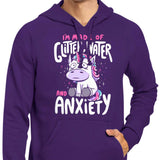 Glitter, Water, and Anxiety - Hoodie