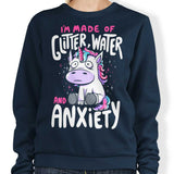 Glitter, Water, and Anxiety - Sweatshirt