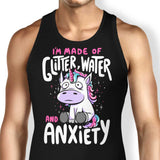 Glitter, Water, and Anxiety - Tank Top