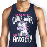 Glitter, Water, and Anxiety - Tank Top