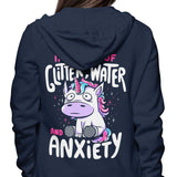 Glitter, Water, and Anxiety - Hoodie