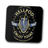 Glory for Super Earth - Coasters