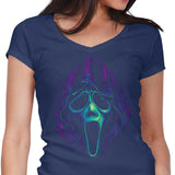 Glowing Ghost - Women's V-Neck