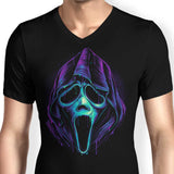 Glowing Ghost - Men's V-Neck