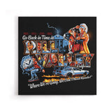 Go Back in Time - Canvas Print