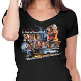 Go Back in Time - Women's V-Neck