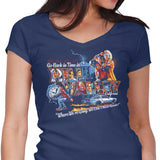 Go Back in Time - Women's V-Neck
