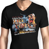 Go Back in Time - Men's V-Neck