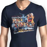 Go Back in Time - Men's V-Neck