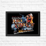Go Back in Time - Posters & Prints