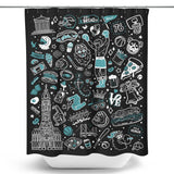 Go Birds - Shower Curtain