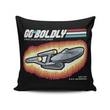 Go Boldly - Throw Pillow