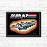 Go Boldly - Posters & Prints