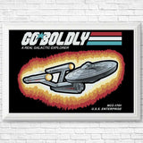 Go Boldly - Posters & Prints