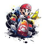 Go Kart Watercolor - Coasters