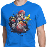 Go Kart Watercolor - Men's Apparel