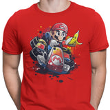 Go Kart Watercolor - Men's Apparel