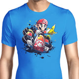 Go Kart Watercolor - Men's Apparel