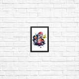 Go Kart Watercolor - Posters & Prints