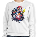 Go Kart Watercolor - Sweatshirt