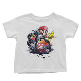 Go Kart Watercolor - Youth Apparel