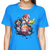 Go Kart Watercolor - Women's Apparel