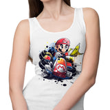 Go Kart Watercolor - Tank Top